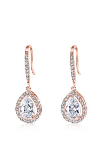 Ladies' Shining Alloy With Irregular Cubic Zirconia Earrings