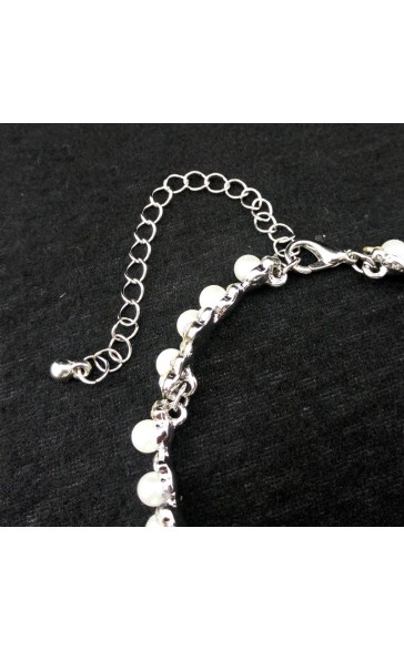 Ladies' Classic Alloy With Irregular Cubic Zirconia Bracelets