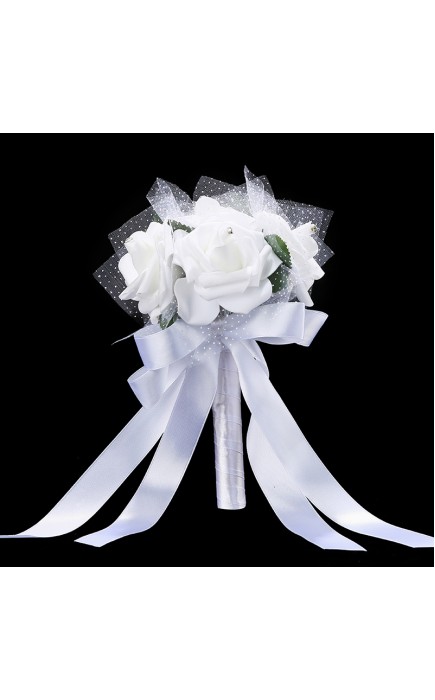 Round Foam Bridesmaid Bouquets (Sold in a single piece) -