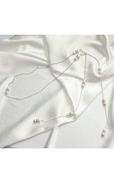 Ladies' Elegant Alloy With Irregular Rhinestone Necklaces