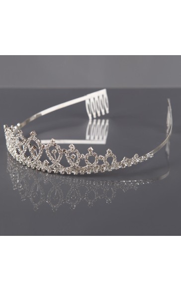 Headpiece/Crowns & Tiaras Elegant Ladies With Rhinestone (Sold in single piece)