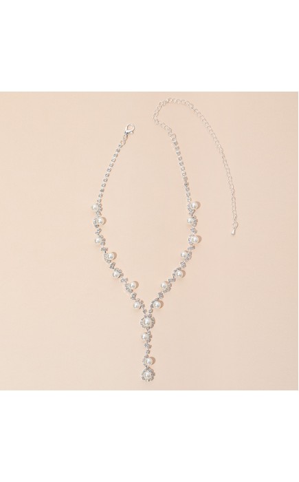 Ladies' Elegant Alloy With Irregular Rhinestone Jewelry Sets