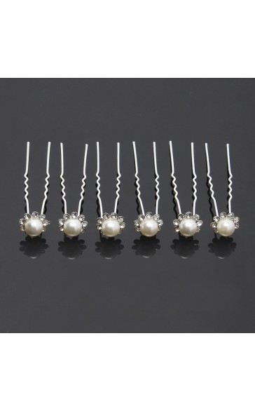 Hairpins/Headpiece Fashion (Set of 6)