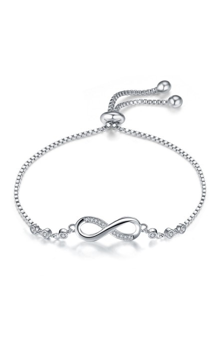 Ladies' Nice Alloy With Irregular Cubic Zirconia Bracelets