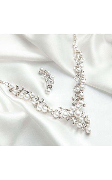 Ladies' Alloy With Irregular Pearl/Rhinestone Jewelry Sets