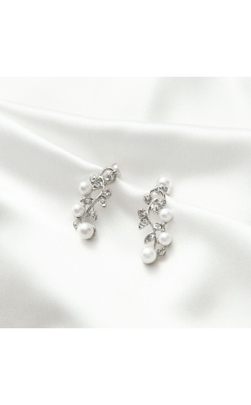 Ladies' Alloy With Irregular Pearl/Rhinestone Jewelry Sets