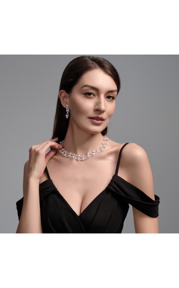 Gorgeous Alloy With Irregular Pearl Jewelry Sets