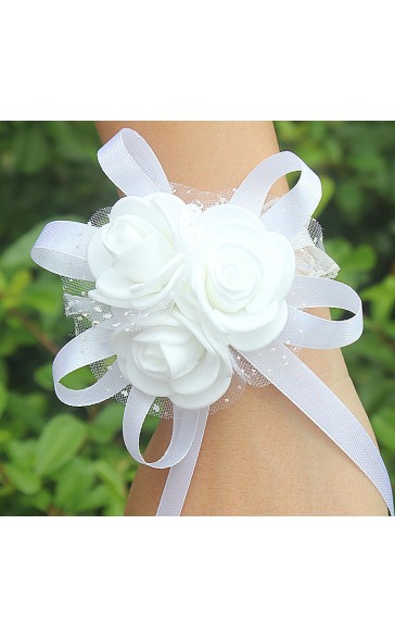 Free-Form Foam Wrist Corsage (Sold in a single piece) -