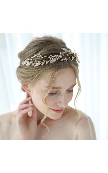 Headpiece/Headbands Classic With Rhinestone (Sold in single piece)