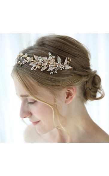 Headpiece/Headbands Classic With Rhinestone (Sold in single piece)