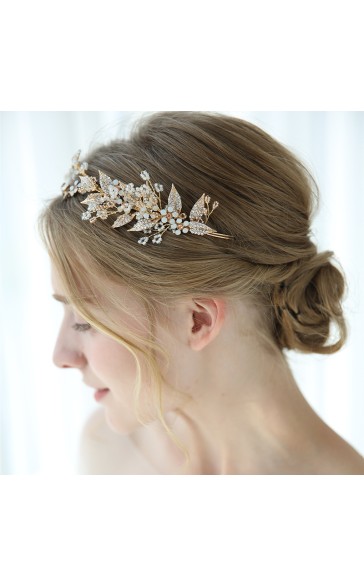 Headpiece/Headbands Classic With Rhinestone (Sold in single piece)