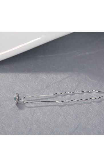 Hairpins/Headpiece Gorgeous With Crystal (Set of 6)