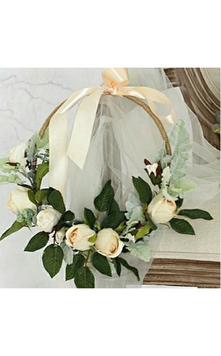 Classic Free-Form Silk Flower Decorations (Sold in a single piece) -