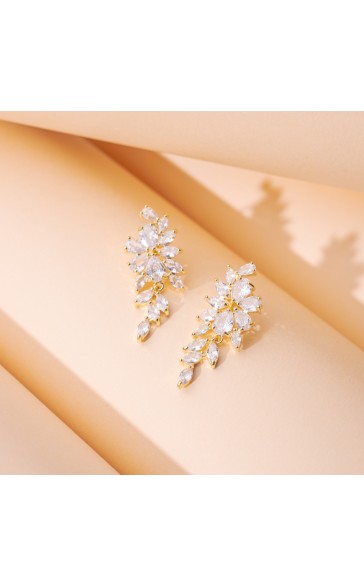 Ladies' Beautiful Alloy Earrings