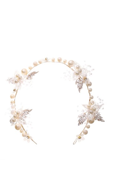 Flower Girl Alloy Headbands