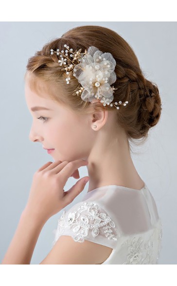 Flower Girl Alloy Headbands/Hairpins