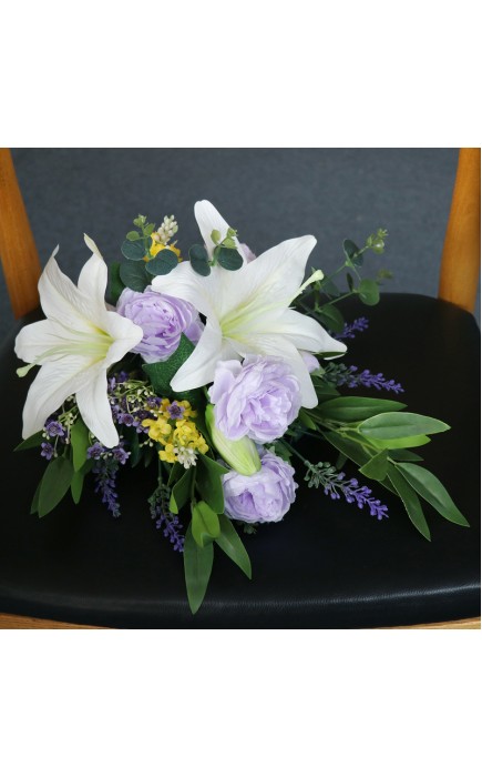 Elegant/Fascinating/Blooming Free-Form Silk Flower Bridal Bouquets - Bridal Bouquets