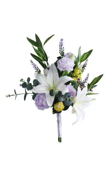 Elegant/Fascinating/Blooming Free-Form Silk Flower Bridal Bouquets - Bridal Bouquets