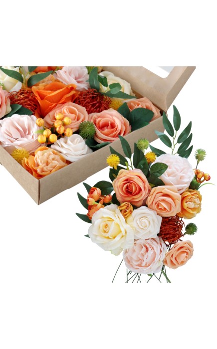 Elegant/Fascinating/Blooming Free-Form Silk Flower Bridal Bouquets - Bridal Bouquets