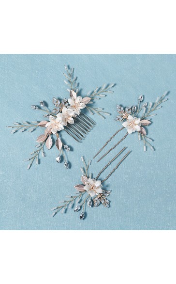 Hairpins/Combs & Barrettes/Headpiece Exquisite (Set of 3)