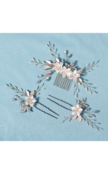 Hairpins/Combs & Barrettes/Headpiece Exquisite (Set of 3)