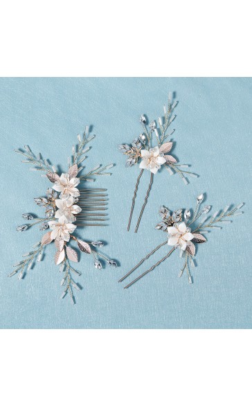 Hairpins/Combs & Barrettes/Headpiece Exquisite (Set of 3)