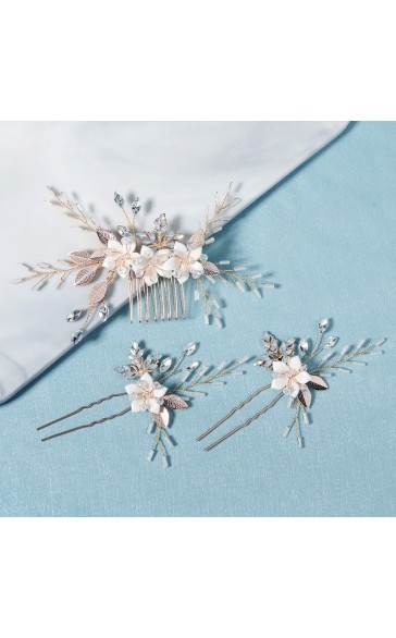 Hairpins/Combs & Barrettes/Headpiece Exquisite (Set of 3)