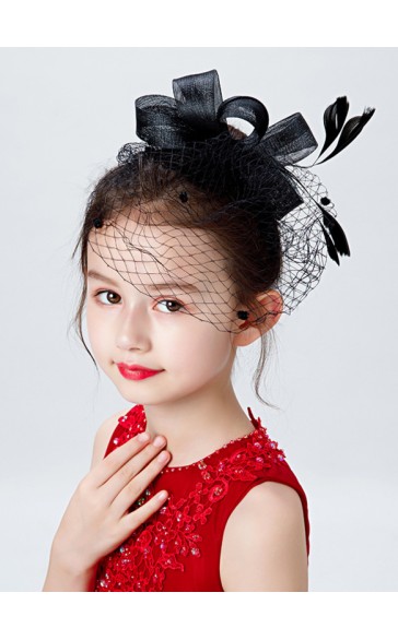 Flower Girl Nylon/Polyester/Feather Tiaras