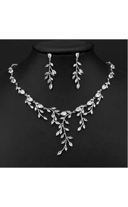 Ladies'/Couples' Elegant/Beautiful/Fashionable/Classic/Simple Alloy Rhinestone Jewelry Sets