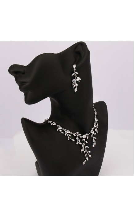 Ladies'/Couples' Elegant/Beautiful/Fashionable/Classic/Simple Alloy Rhinestone Jewelry Sets