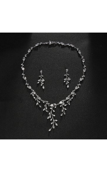 Ladies'/Couples' Elegant/Beautiful/Fashionable/Classic/Simple Alloy Rhinestone Jewelry Sets