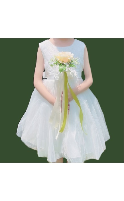 Elegant/Fascinating/Dreamlike Free-Form Silk Flower Junior Bridesmaid Bouquets -