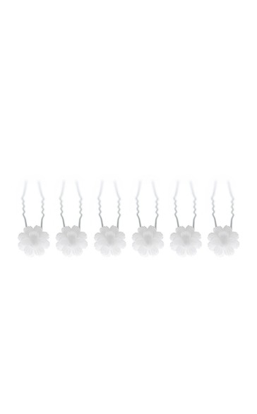 Flower Girl Alloy Tiaras With Flower (Set of 6)