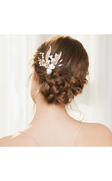 Hairpins/Headpiece Exquisite With Pearl (Sold in single piece)