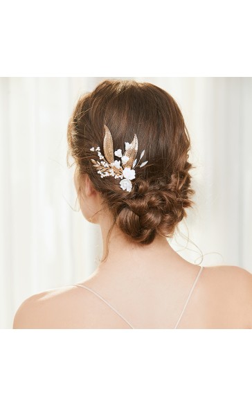 Hairpins/Headpiece Exquisite With Pearl (Sold in single piece)