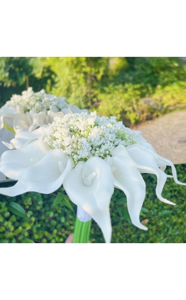 Elegant/Fascinating/Dreamlike Round Foam Bridal Bouquets -