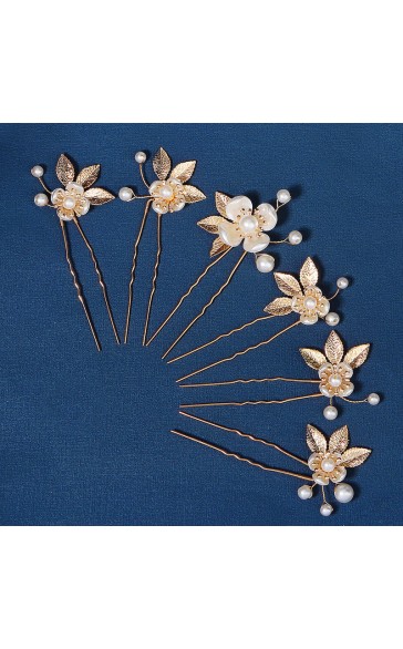 Hairpins/Headpiece Exquisite (Set of 6)