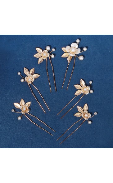 Hairpins/Headpiece Exquisite (Set of 6)