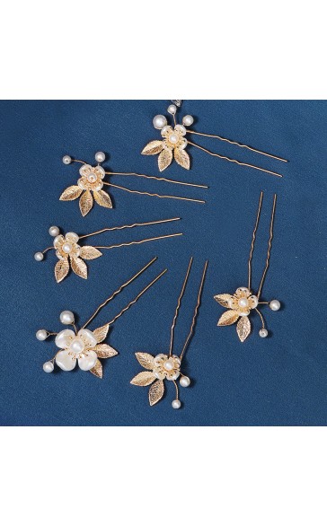 Hairpins/Headpiece Exquisite (Set of 6)