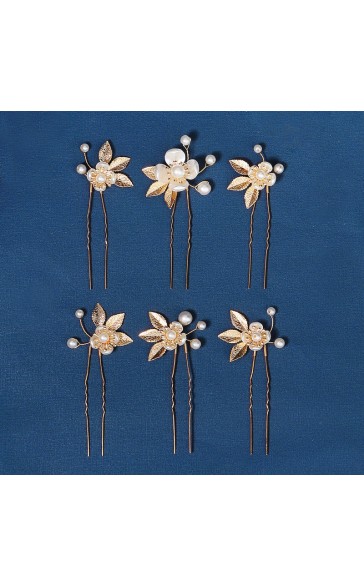 Hairpins/Headpiece Exquisite (Set of 6)