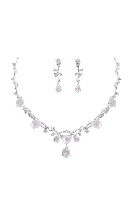 Ladies' Elegant/Beautiful/Classic/Pretty/Attractive Alloy With Oval Rhinestone Jewelry Sets