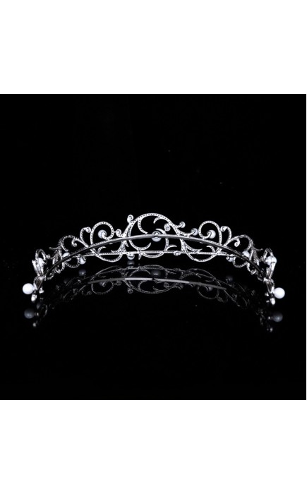 Headpiece/Crowns & Tiaras Exquisite With Rhinestone/Pearl