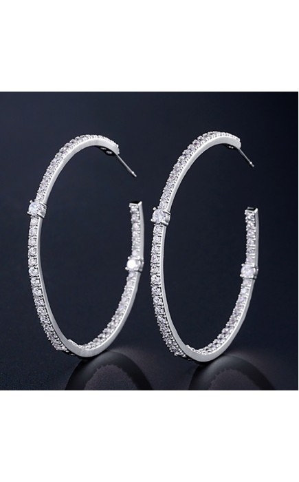 Beautiful/Fashionable/Attractive Alloy With Round Rhinestone Fashion jewelry