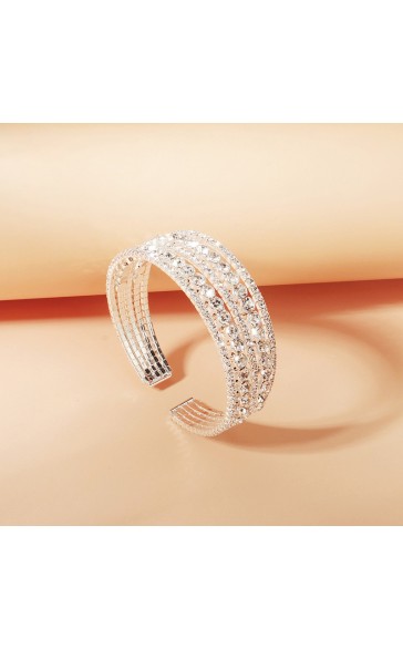 Beautiful/Fashionable/Attractive Alloy With Round Rhinestone Bracelets/Fashion jewelry