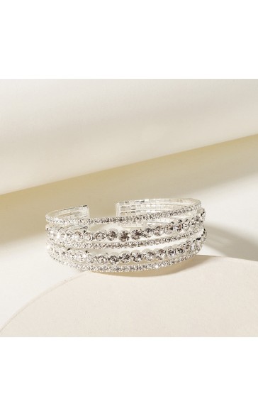 Beautiful/Fashionable/Attractive Alloy With Round Rhinestone Bracelets/Fashion jewelry