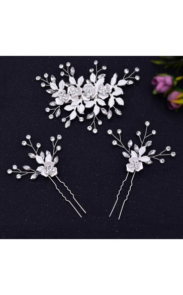 Hairpins/Headpiece Unique/Stylish/Nice/Pretty (Set of 3 pieces)