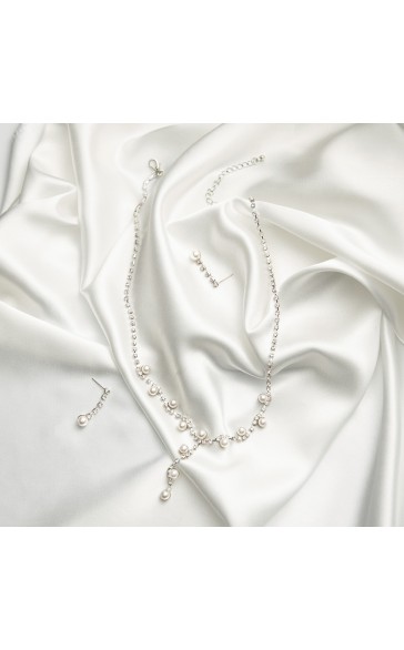 Ladies' Charming Alloy With Irregular Pearl Jewelry Sets