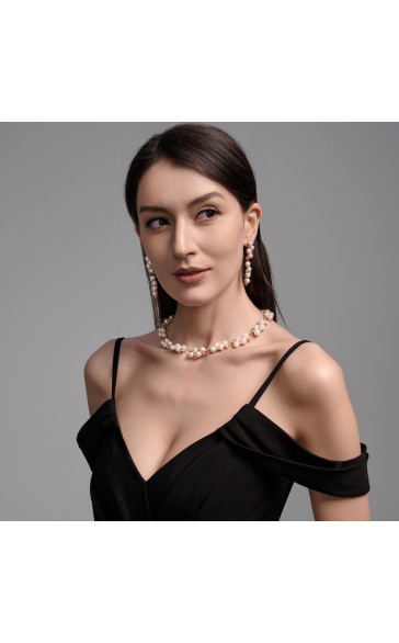 Ladies' Elegant Alloy With Irregular Rhinestone Jewelry Sets