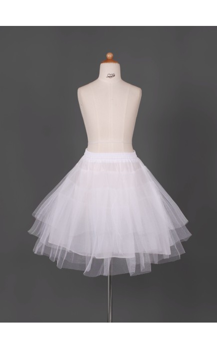 Flower Girl Tulle/Taffeta Full Gown Slip