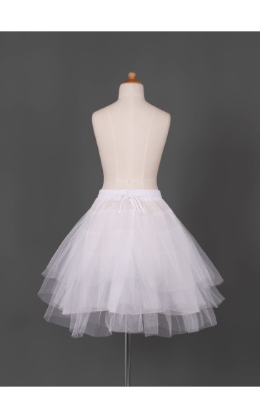 Flower Girl Tulle/Taffeta Full Gown Slip